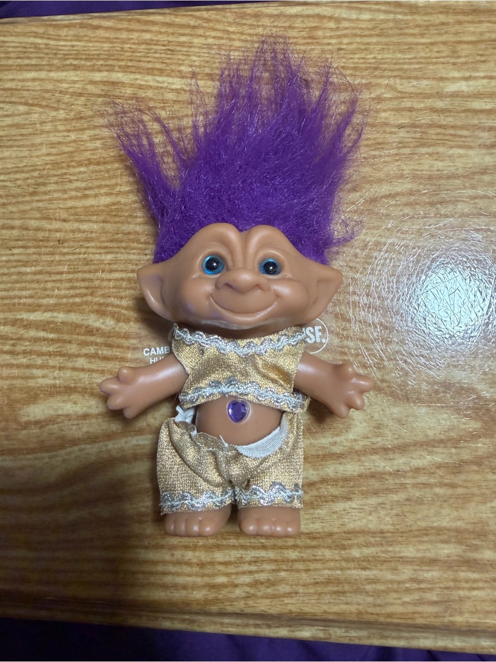 Vintage 1991 Ace Novelty Treasure Troll Doll